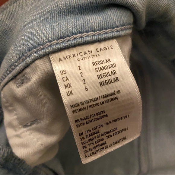 Light wash High-Rise Jeggings - Picture 4 of 5